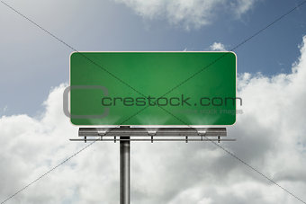 Composite image of billboard