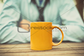 Cup on the table
