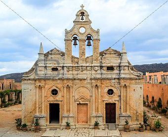 Arkadia monastery in Crete, Greece