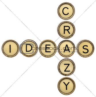crazy ideas crossword