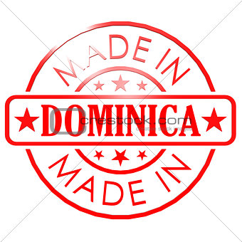 Made in Dominica red seal