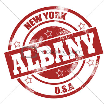 Albany stamp