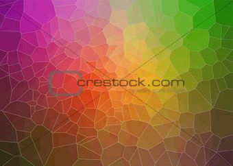 abstract  multicolor composition