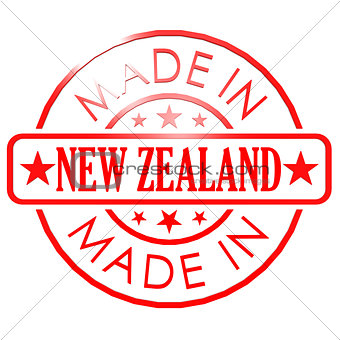Made in New Zealand red seal