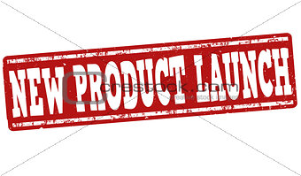 New product launch stamp