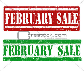February sale stamps