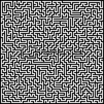 abstract maze