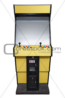 Retro arcade machine