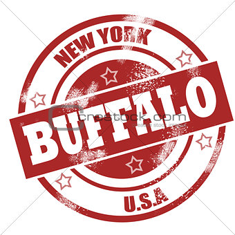 Buffalo stamp