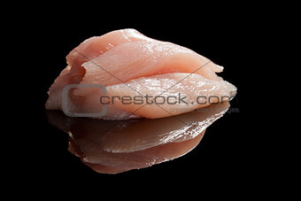 Chicken breast isolated.
