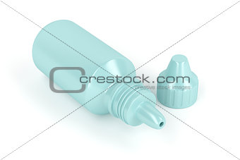 Plastic bottle for eye drop