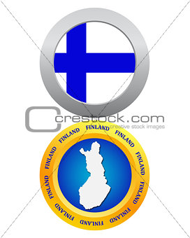 button as the character Finland