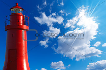 Red Lighthouse - La Spezia Italy