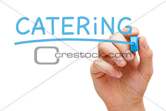 Catering Blue Marker