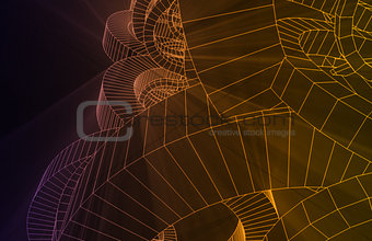 Wireframe Abstract
