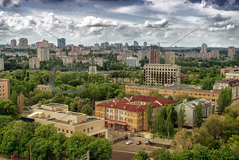 city of Donetsk, Ukraine