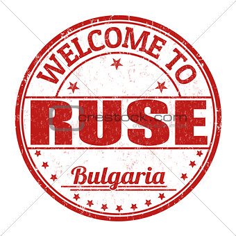 Welcome to Ruse stamp