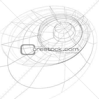 Modern technology black and white stylish background, abstract d