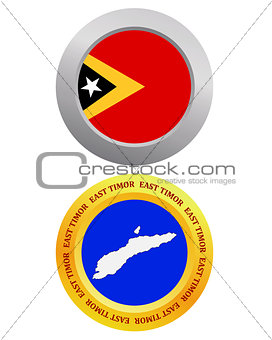 button as a symbol EAST TIMOR