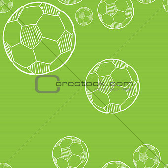 sketch of the football ball