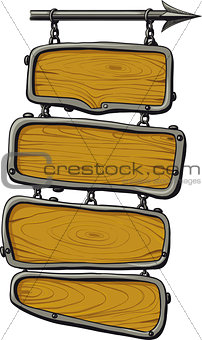 wooden boards color