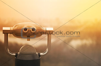 Tourist binoculars