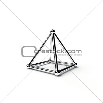 metal pyramid