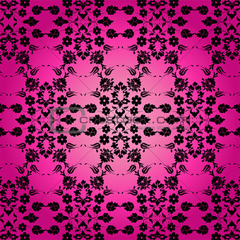 background with seamless pattern nine