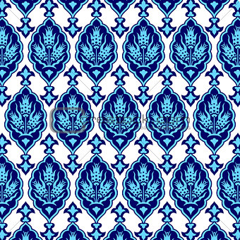background with seamless pattern one