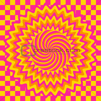 hypnotic seamless pattern
