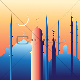 beautiful mosques and minarets