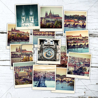 collage Prague Sights