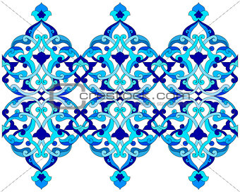 artistic ottoman pattern series sixty six