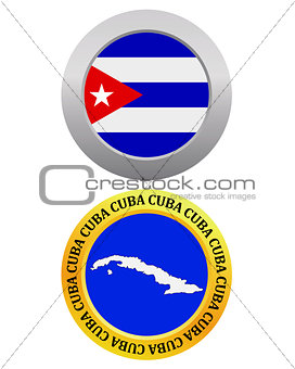 button as a symbol  CUBA