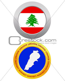 button as a symbol  LEBANON
