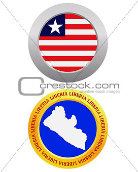 button as a symbol  LIBERIA