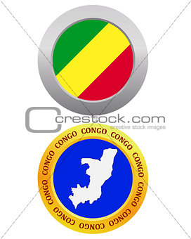 button as a symbol CONGO