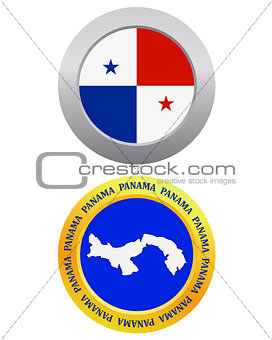 button as a symbol PANAMA