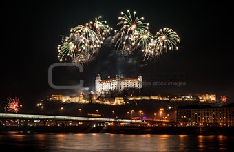 Fireworks on the Castle