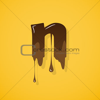 Chocolate letter