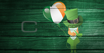 Composite image of st patricks day graphics