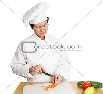 Chef Preparing Vegetables