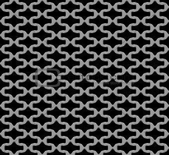 Metal grid seamless pattern