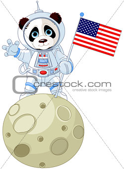 Panda Astronaut