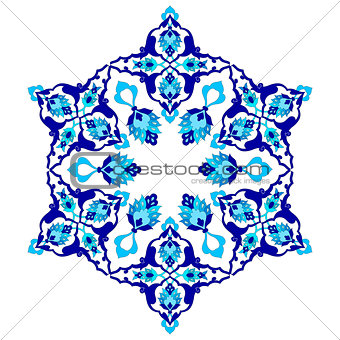artistic ottoman pattern series seventy two