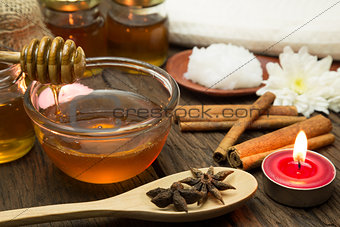 Honey and spa treatment 