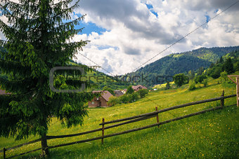 rural beauty in the Carpathians