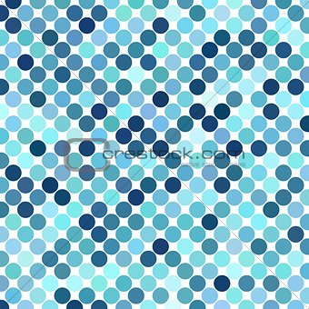 Background of Blue Dots