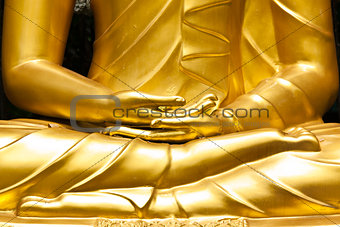 Buddhist statue hands