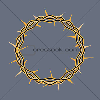 Crown of Thorns of Christ Illustration